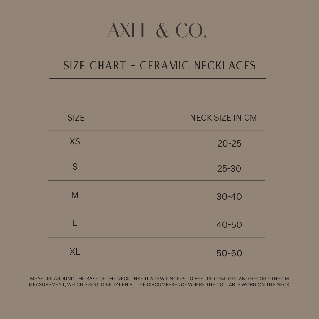 Ceramic Necklace 'AMORE'