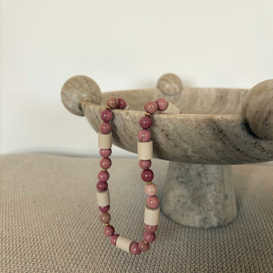 Ceramic Necklace 'AMORE'