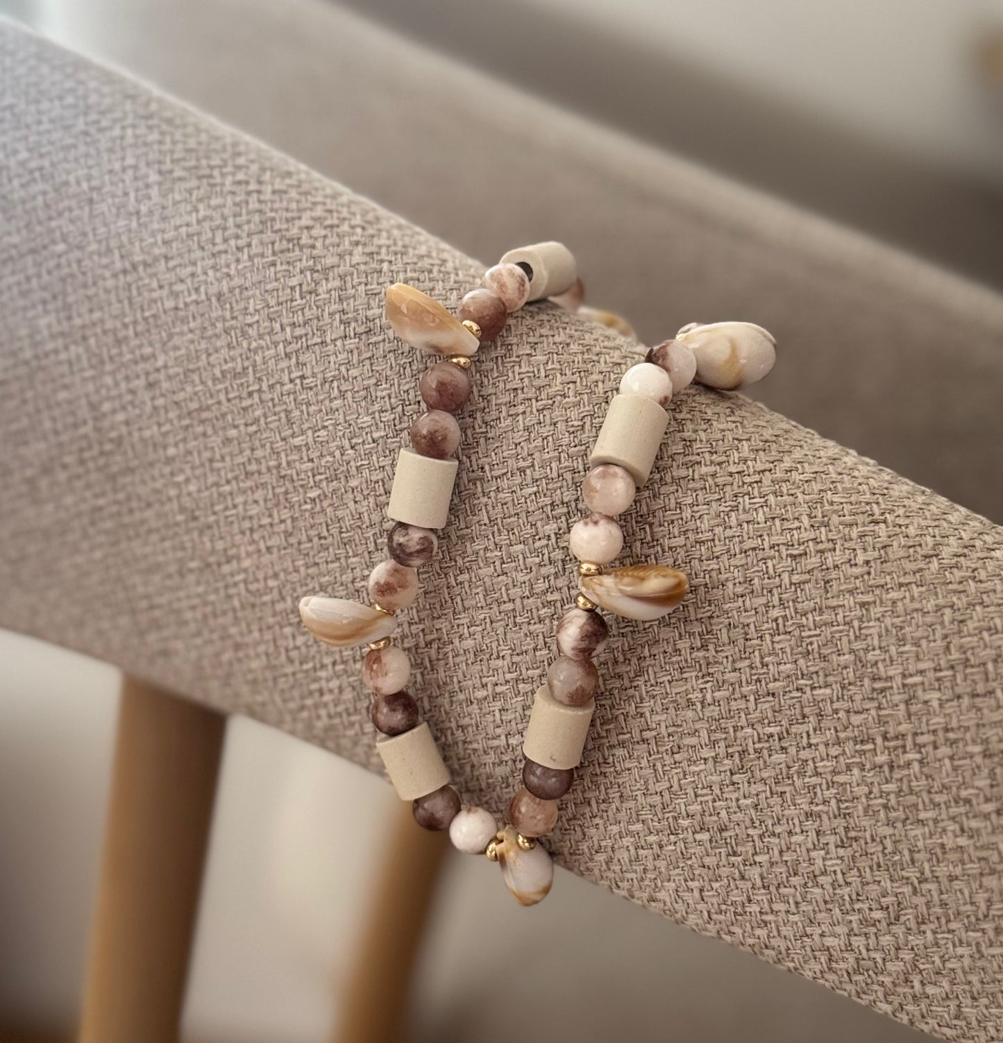 Ceramic Necklace 'SHELL'