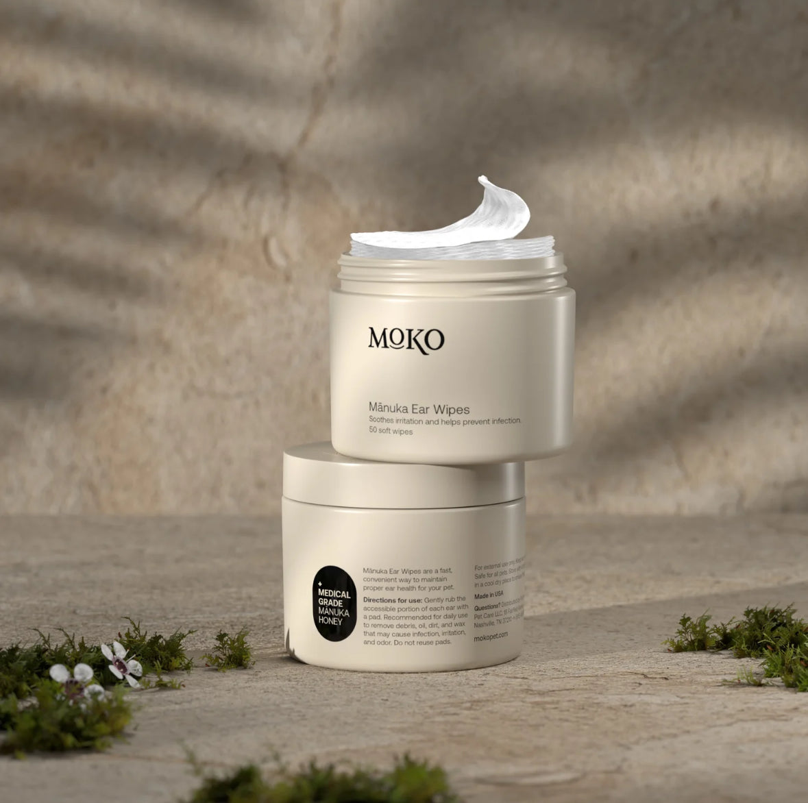 Moko® Mānuka Ear Wipes